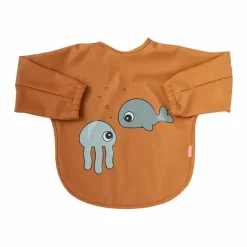 Slab Lange Mouwen Sea Friends Mustard (6-18M) Done By Deer