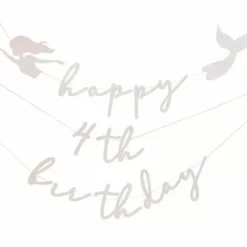 Slinger Happy Birthday Mermaid Magic Ginger Ray