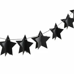 Slinger Sterren 3D Zwart Contemporary Christmas Ginger Ray