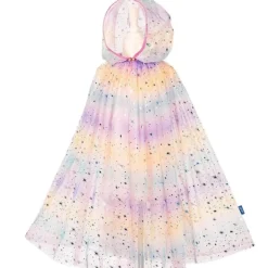 Souza Verkleedcape Julyanne Rainbow - Cape In Regenboogkleuren