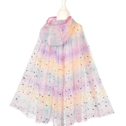 Souza Verkleedcape Julyanne Rainbow - Cape In Regenboogkleuren