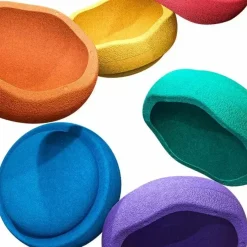 Stapelstein Balance Set Rainbow Basic (6St)