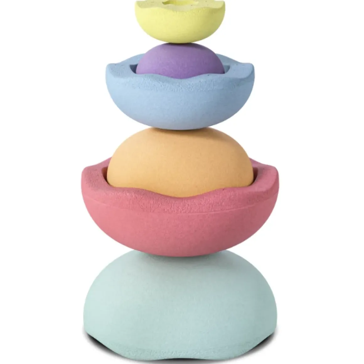 Stapelstein Stapelstenen Inside Rainbow Pastel (6St)