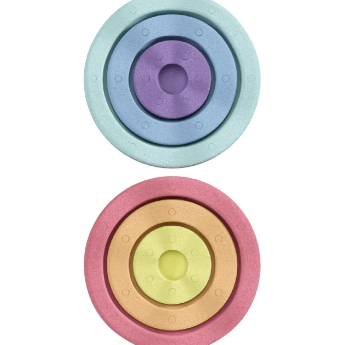 Stapelstein Stapelstenen Inside Rainbow Pastel (6St)
