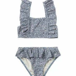 Stefanie Bikini Flore Dusk Blue Maat 98/104 | Salted Stories