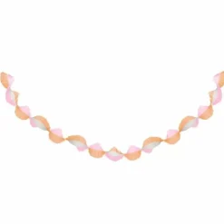 Streamer Peach & Pink Meri Meri