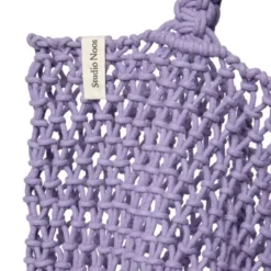 Studio Noos Mom Bag Macrame Lila