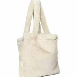 Studio Noos Mom Bag Neutral Faux Fur