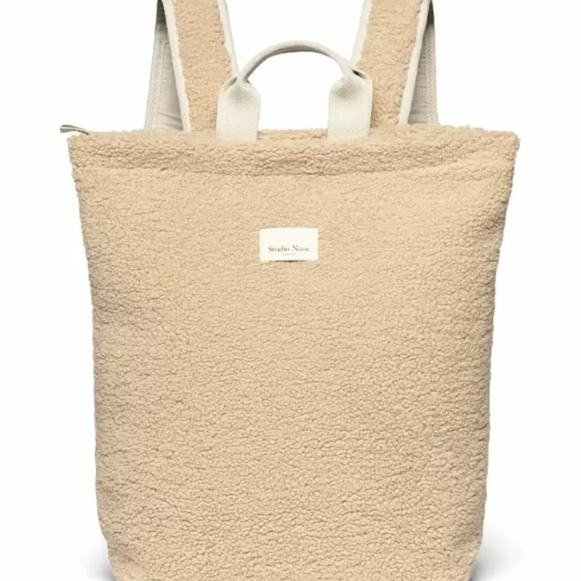 Studio Noos Rugzak Adult Teddy Ecru