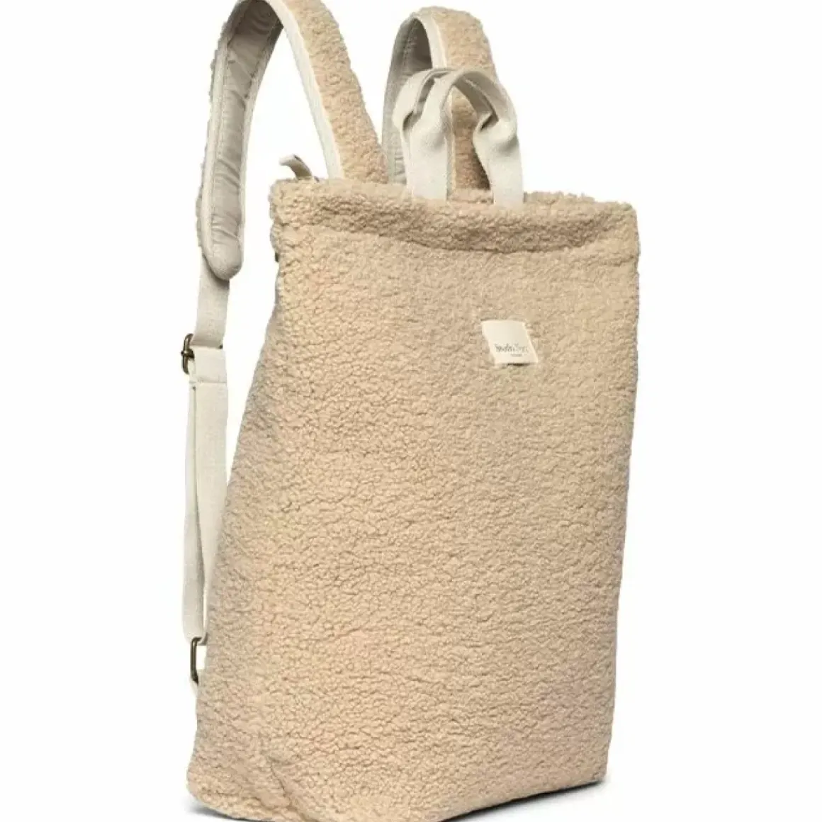 Studio Noos Rugzak Adult Teddy Ecru