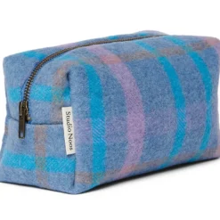 Studio Noos Toilletas Sky Blue Wool Checked