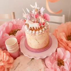 Taartplateau Waves Roze A Little Lovely Company