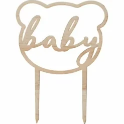 Taarttopper Baby Beer Teddy Bear Babyshower Ginger Ray