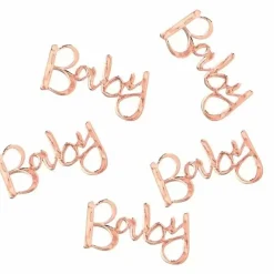 Tafelconfetti Baby Rosegoud Twinkle Twinkle Ginger Ray