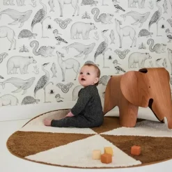 Tapis Petit Rond Vloerkleed Circus
