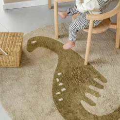 Tapis Petit Rond Vloerkleed Dex 130X130Cm