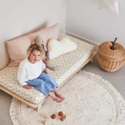 Tapis Petit Rond Vloerkleed Emma Dots Pink