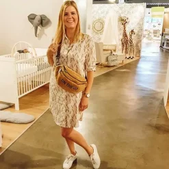 Tasje On The Go Teddy Beige Childhome