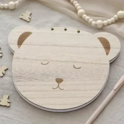 Teddy Bear Gastenboek Van Ginger Ray - Hout & Hartelijk