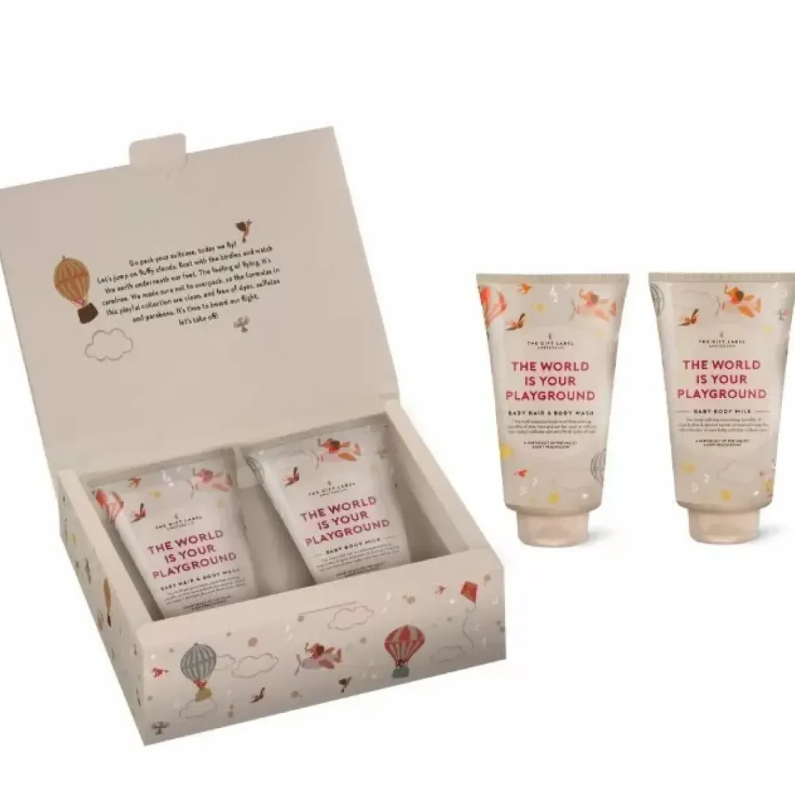The Gift Label Baby Giftbox The World Is Your Playground