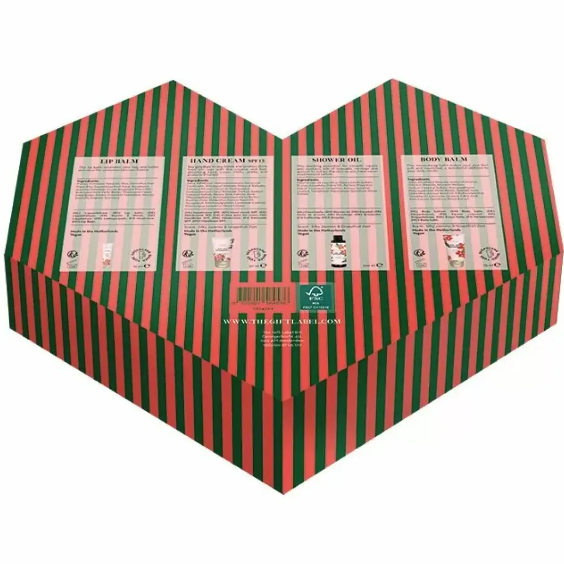 The Gift Label Heart Giftbox You Are Wonderful