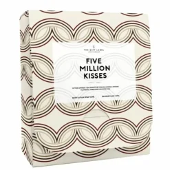 The Gift Label Travel Pouch Five Million Kisses