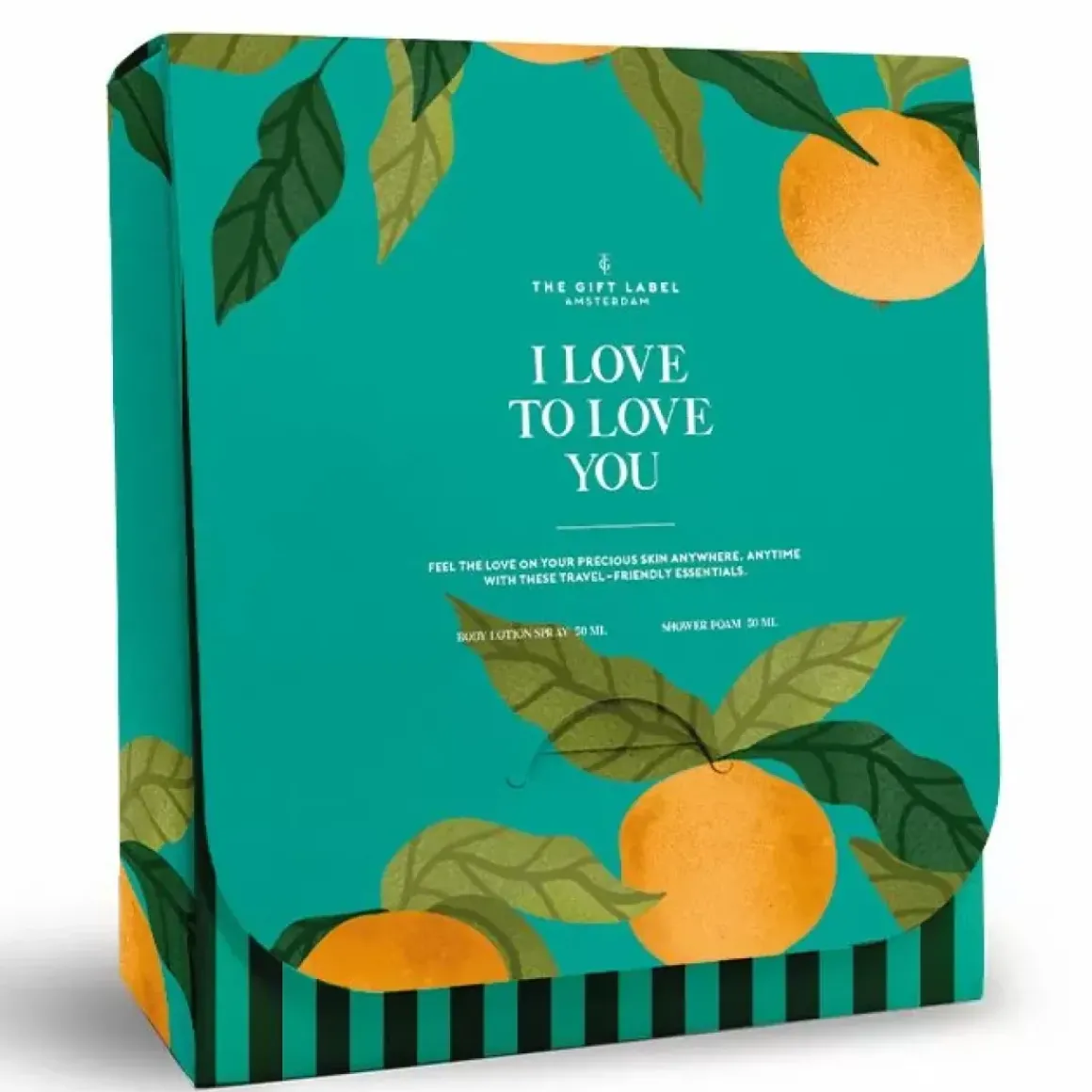 The Gift Label Travel Pouch I Love To Love You
