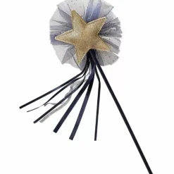 Toverstaf Gouden Ster Velvet Blauw Ginger Ray