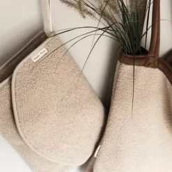 Verschoonmatje Chunky Teddy Ecru Studio Noos