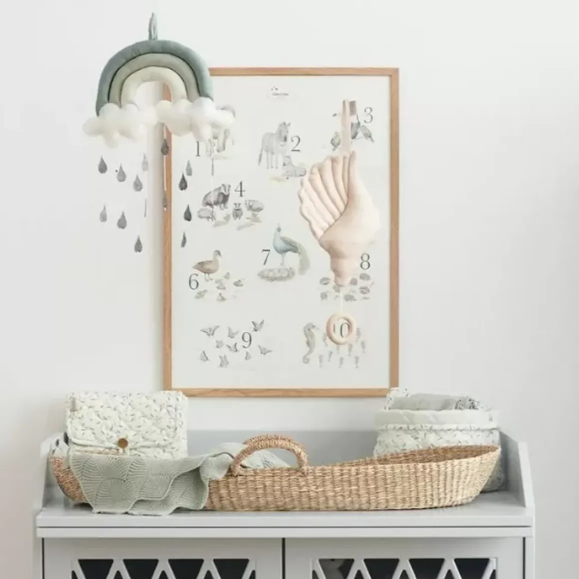 Versier Je Verschoonmatje Met Het Prachtige Green Leaves Ontwerp - Nu Bestellen!