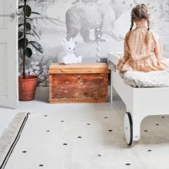 Vloerkleed Emily Dot Cream (170X120Cm) Tapis Petit