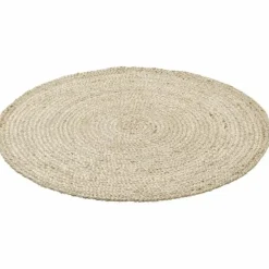 Vloerkleed Jute Rond Naturel 110Cm Kidsdepot