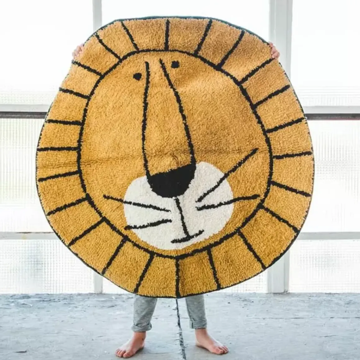 Vloerkleed Lion (100Cm) Tapis Petit