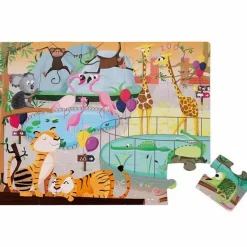 Voelpuzzel Dierentuin Janod