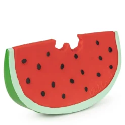Wally The Watermelon - Natuurlijke Rubberen Bijtspeeltje Voor Babys | Kidsdeco.Nl