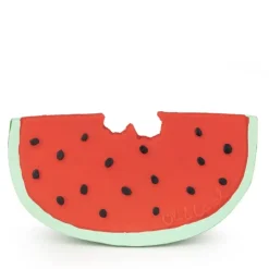 Wally The Watermelon - Natuurlijke Rubberen Bijtspeeltje Voor Babys | Kidsdeco.Nl