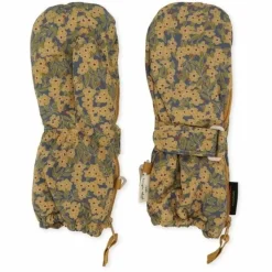 Wanten Nohr Winter Leaves Mustard Konges Slojd