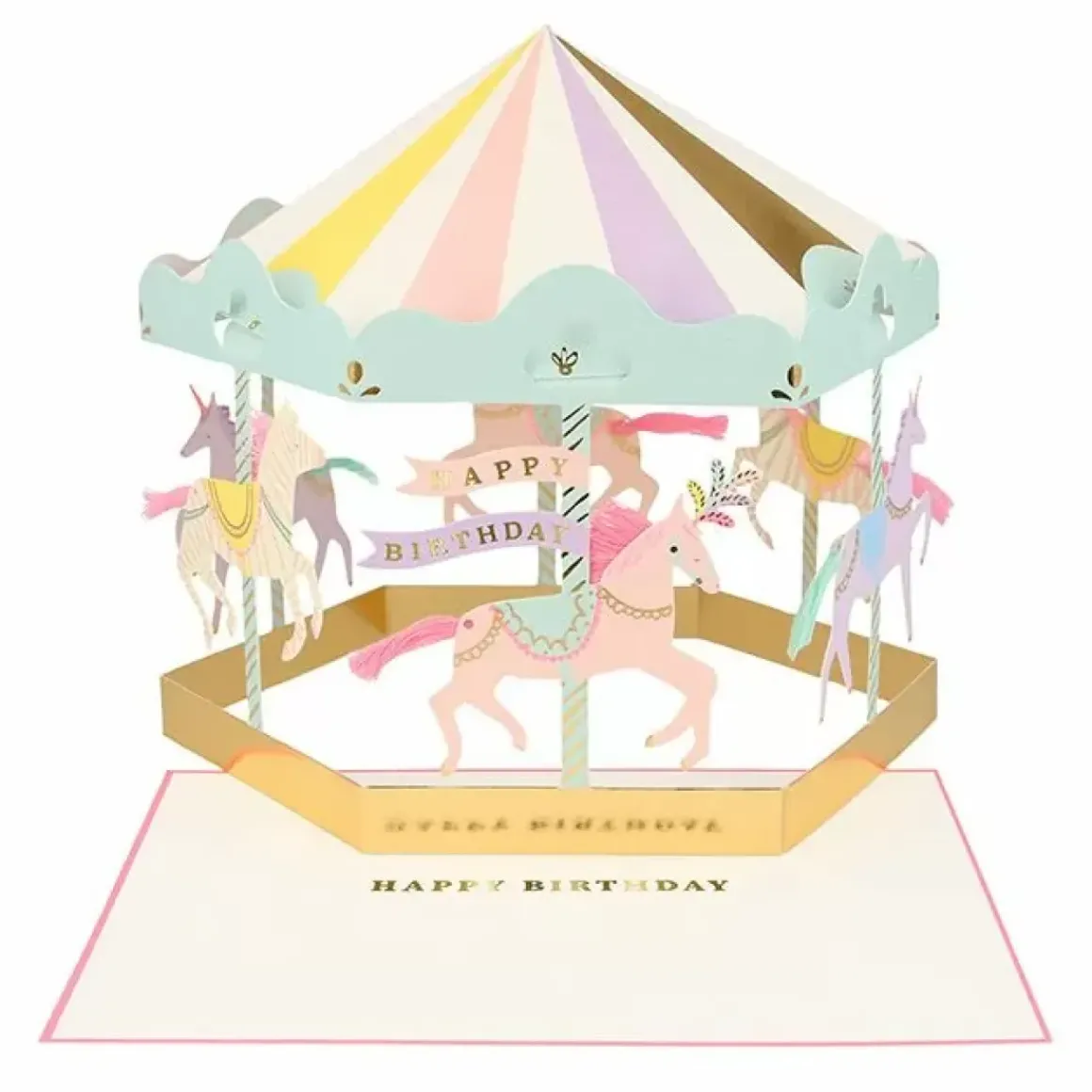 Wenskaart Carousel Meri Meri