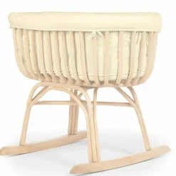 Wiegbekleding Wit Rotan Wieg Childhome