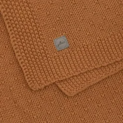 Wiegdeken Bliss Knit Caramel Jollein