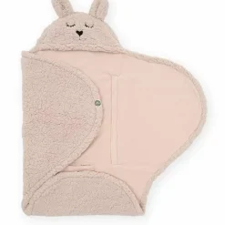 Wikkeldeken Bunny Pale Pink Jollein