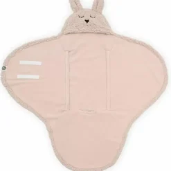 Wikkeldeken Bunny Pale Pink Jollein