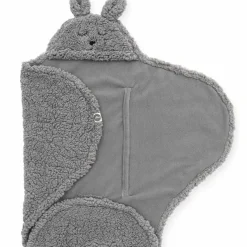 Wikkeldeken Bunny Storm Grey Jollein