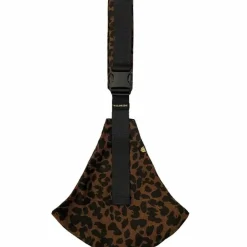 Wildride Peuter Draagzak Print Brown Leopard