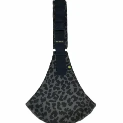 Wildride Peuter Draagzak Print Grey Leopard