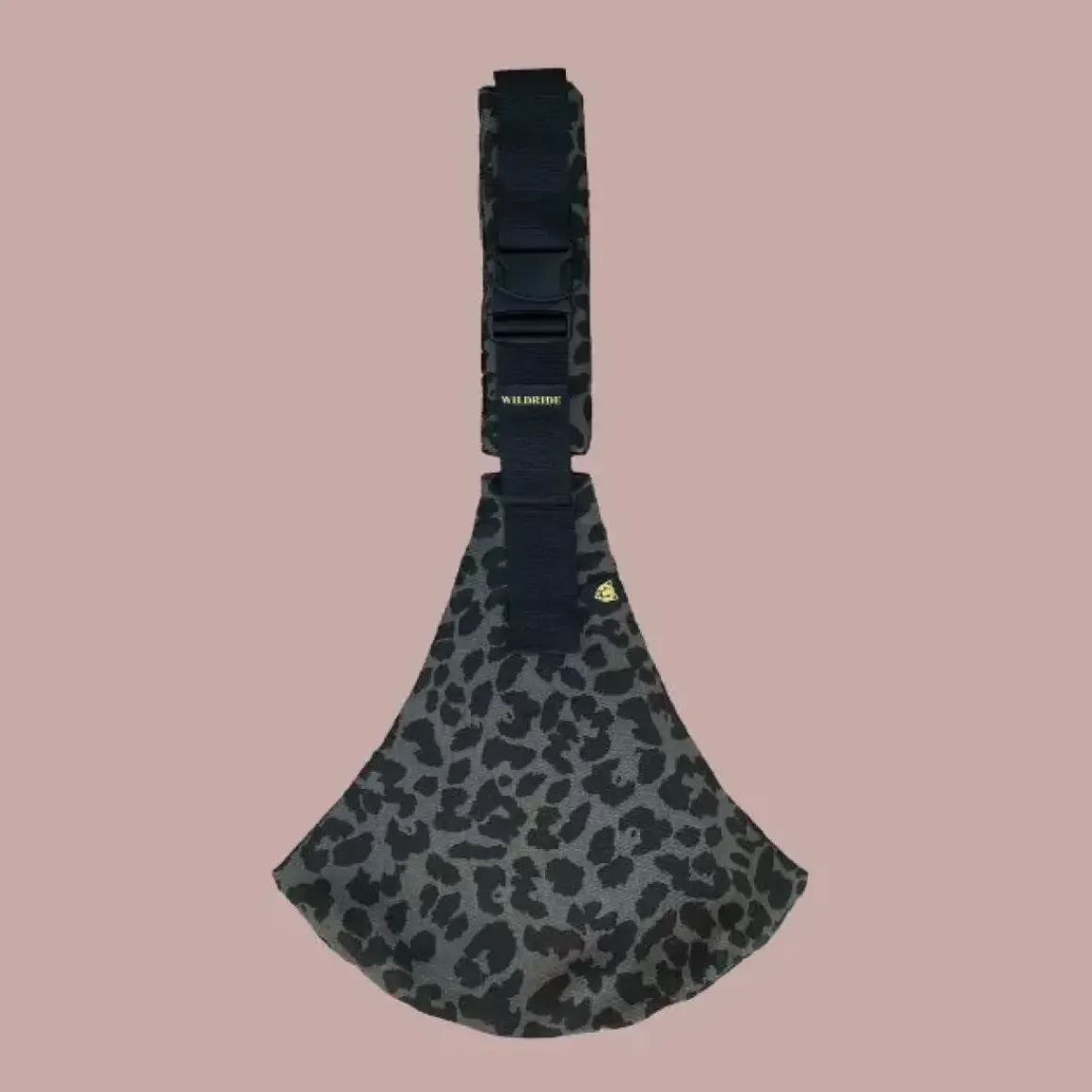 Wildride Peuter Draagzak Print Grey Leopard
