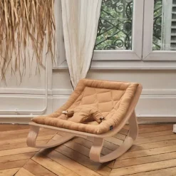 Wipstoeltje Levo Beukenhout Camel Charlie Crane