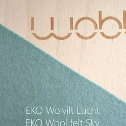 Wobbel Pro Blank Gelakt Met Vilt Lucht