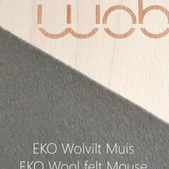 Wobbel Pro Blank Gelakt Met Vilt Muis