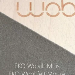 Wobbel Starter Blank Gelakt Met Vilt Muis